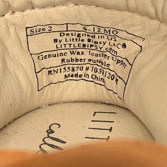 Little Bipsy Baylor Sandals - Camel & Black Stripe - Picture 5 of 10